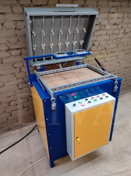 Вакуумно формовочный станок вакуум формовочная машина для формовки пластика — фото 4